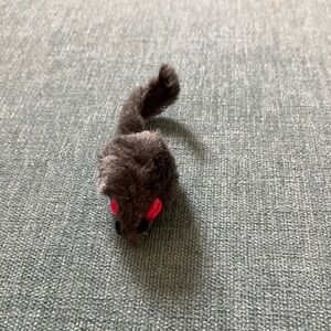 Gently Used Gray Cat Mouse Toy